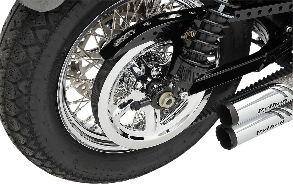 Chrome Outer Rear Pulley Insert