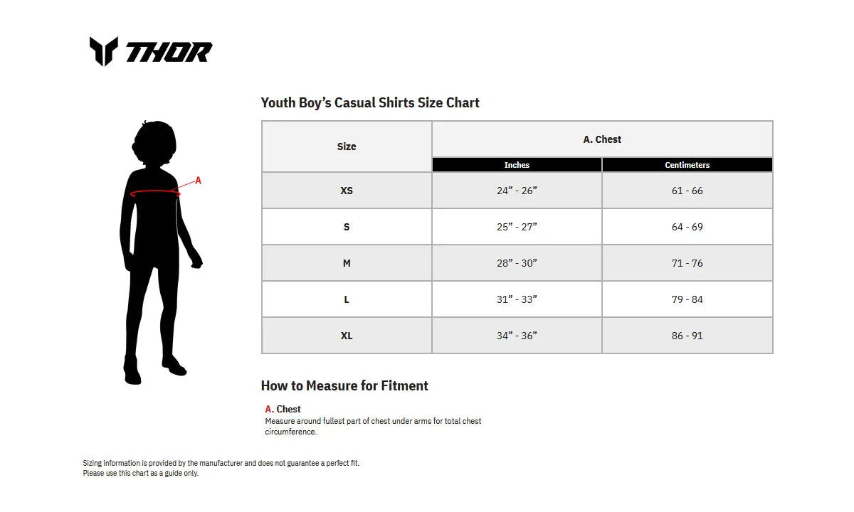 Thor Youth Comp Sleeveless Shirt Black
