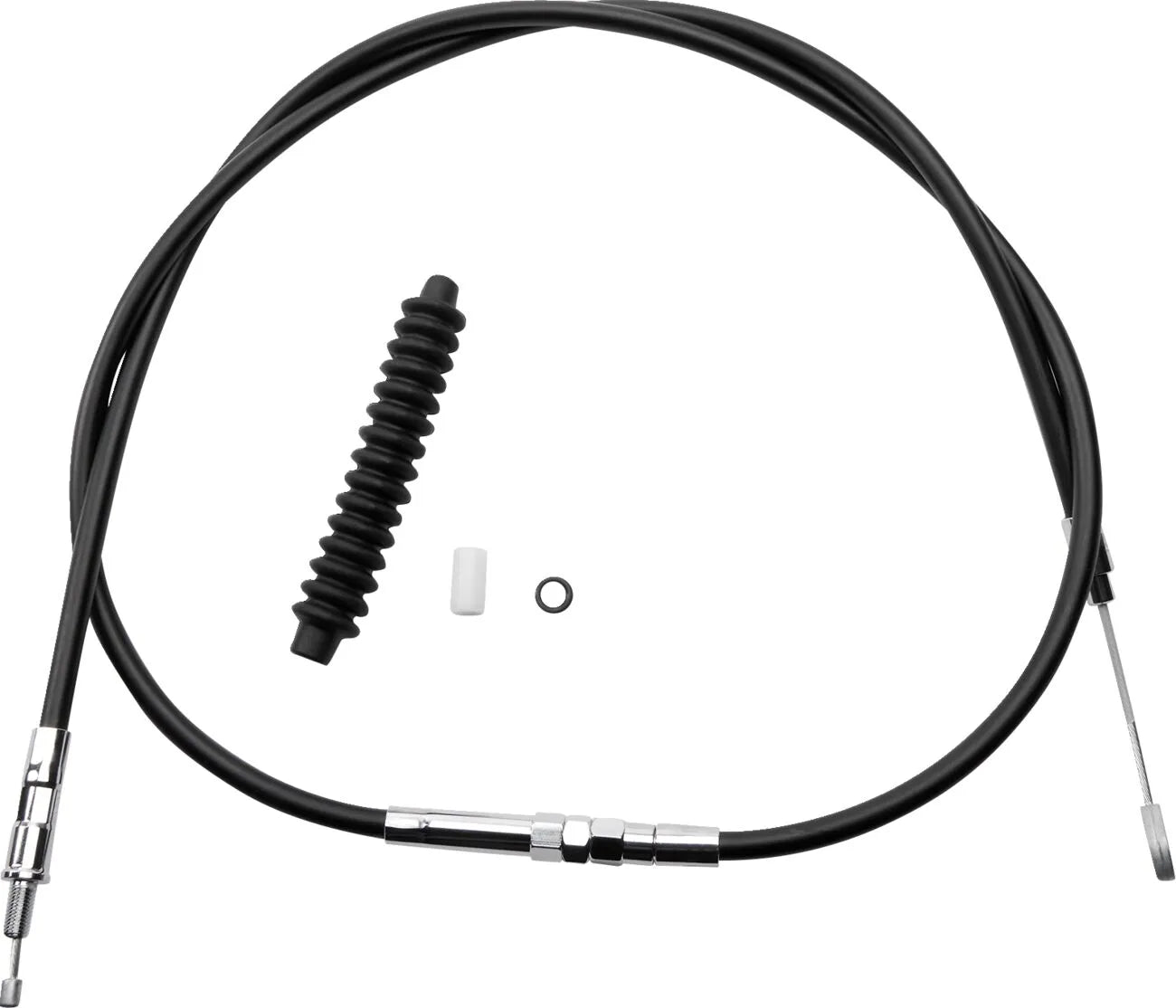 Drag Specialties High-efficiency Clutch Cable Black Vinyl