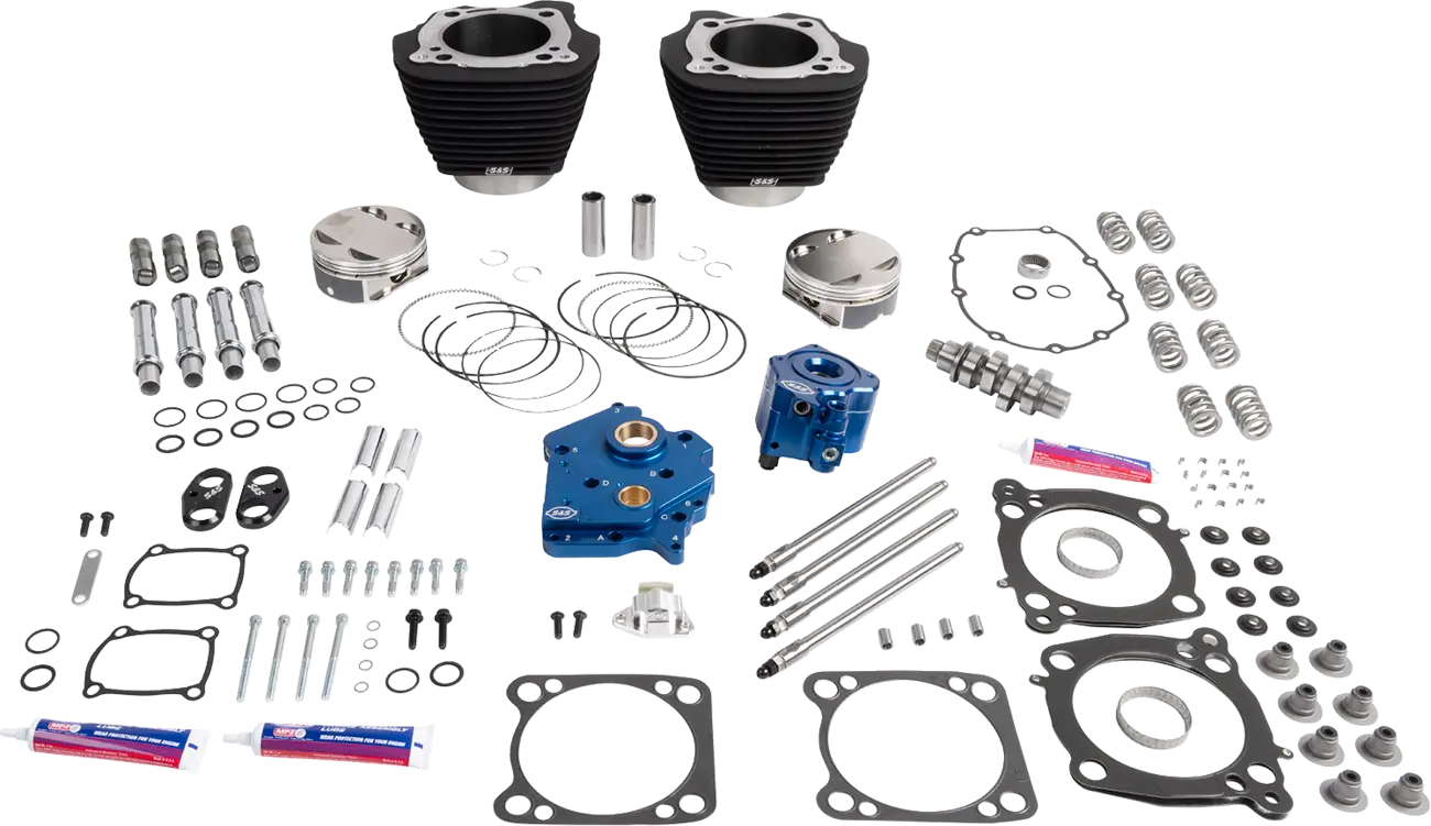 S&S Cycle 132" Power Package Engine Performance Kit