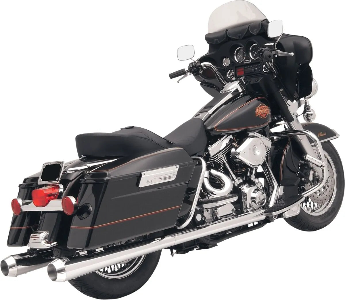 Bassani Xhaust Megaphone Tłumiki Slip-on - Chrom
