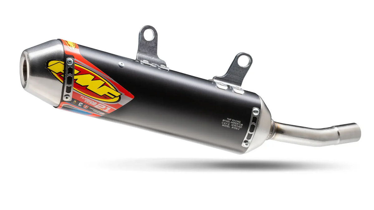FMF TurbineCore 2.1 Spark Arrestor Slip-On Silencer for Beta