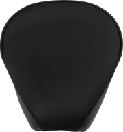 Drag Specialties Rear Solo Seat - Black Vinyl - For Harley Davidson