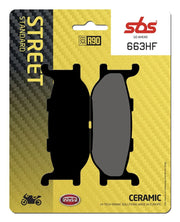 Sbs Hf Street Ceramiczne Organiczne Klocki Hamulcowe - Przód