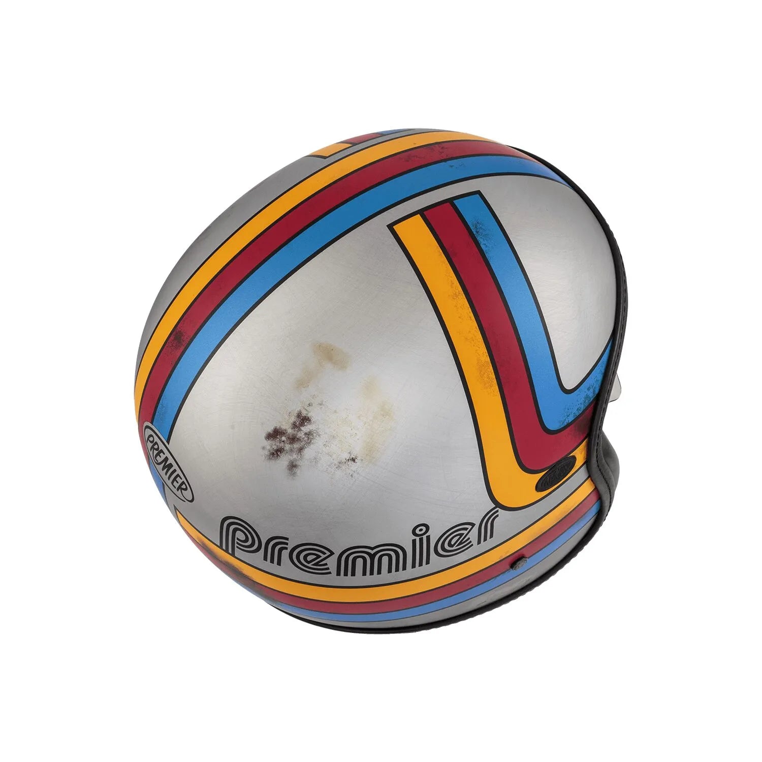 Premier Helmets Vintage Platinum Edition Open Face Helmet