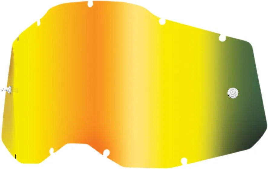 100% Accuri 2 Strata 2 Junior Goggle Lens Mirrored Gold