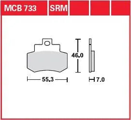 Trw All Round Sintered Metal Brake Pads