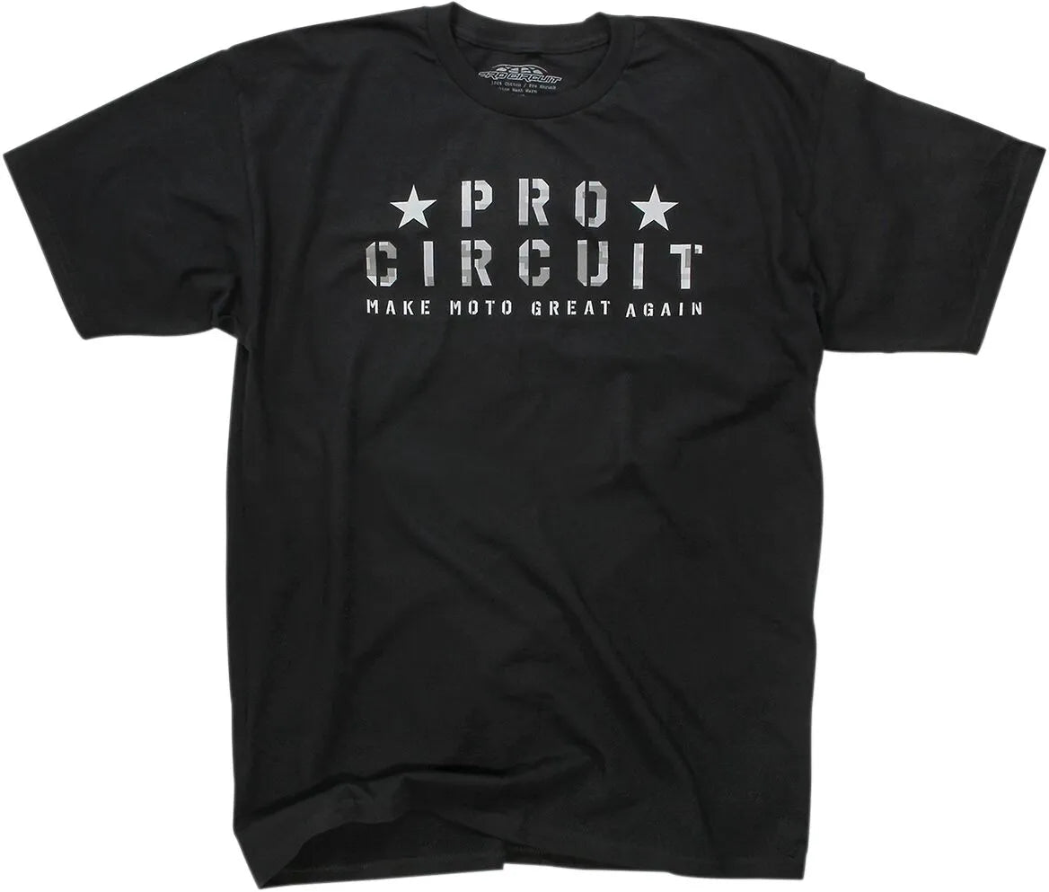 Pro Circuit Flag T-Shirt Black