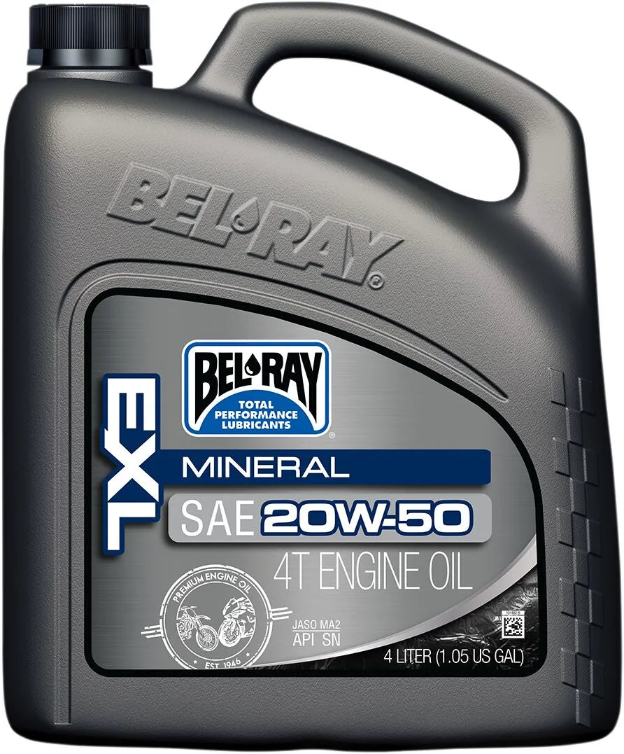 Bel-ray Exl Mineral 4t 20W-50 Engine Oil 4 liters