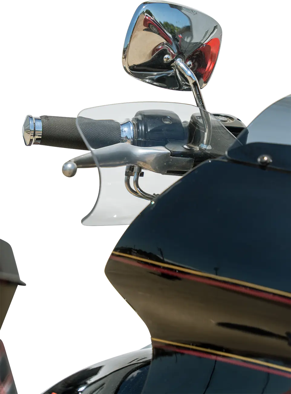 Klock Werks Flare Handguards - 1" - Clear - KWS-01-0121-HC