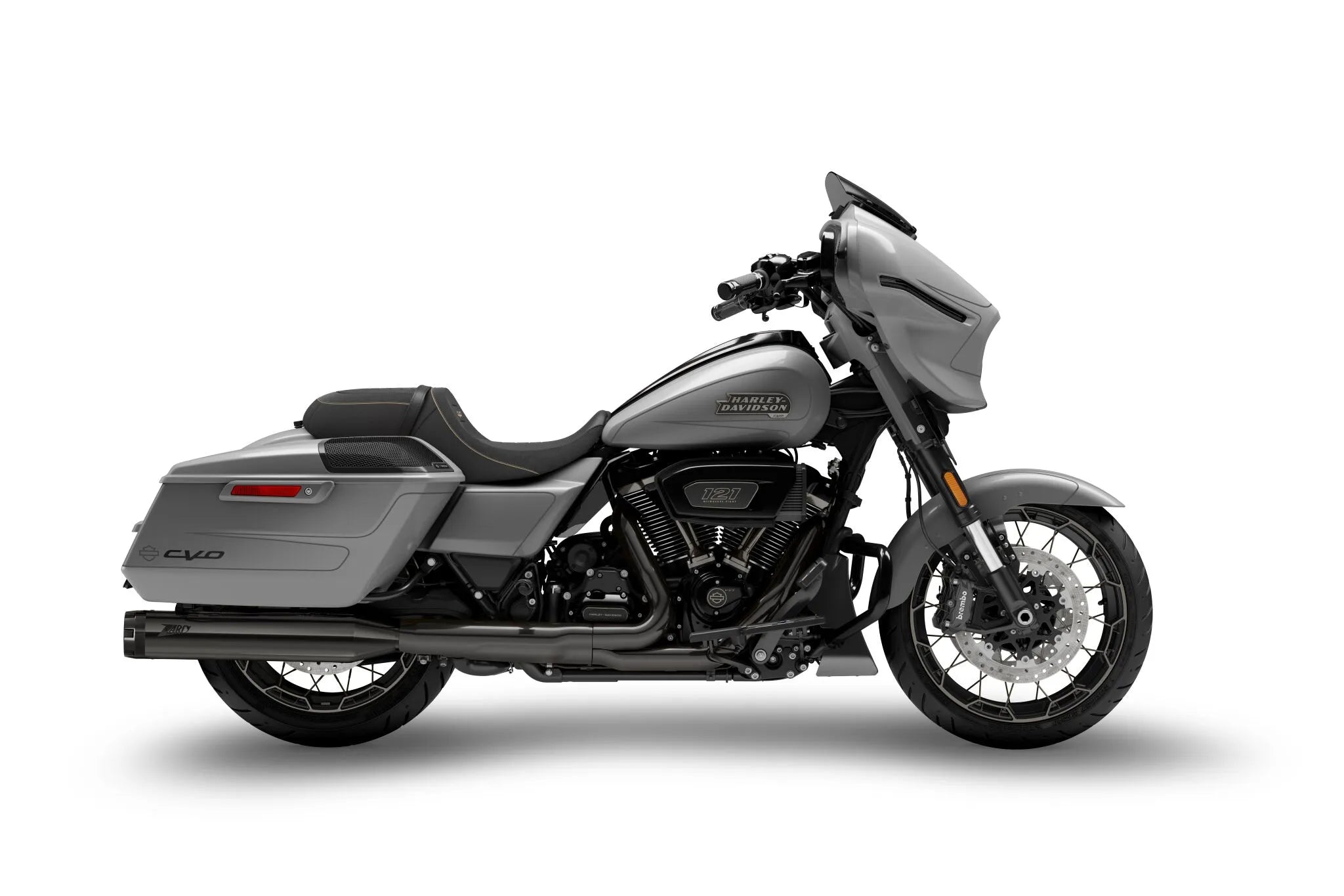 Zard 4.5" Tłumiki Slip-On do Harley-Davidson Grand American Touring - Homologacja Drogowa ECE