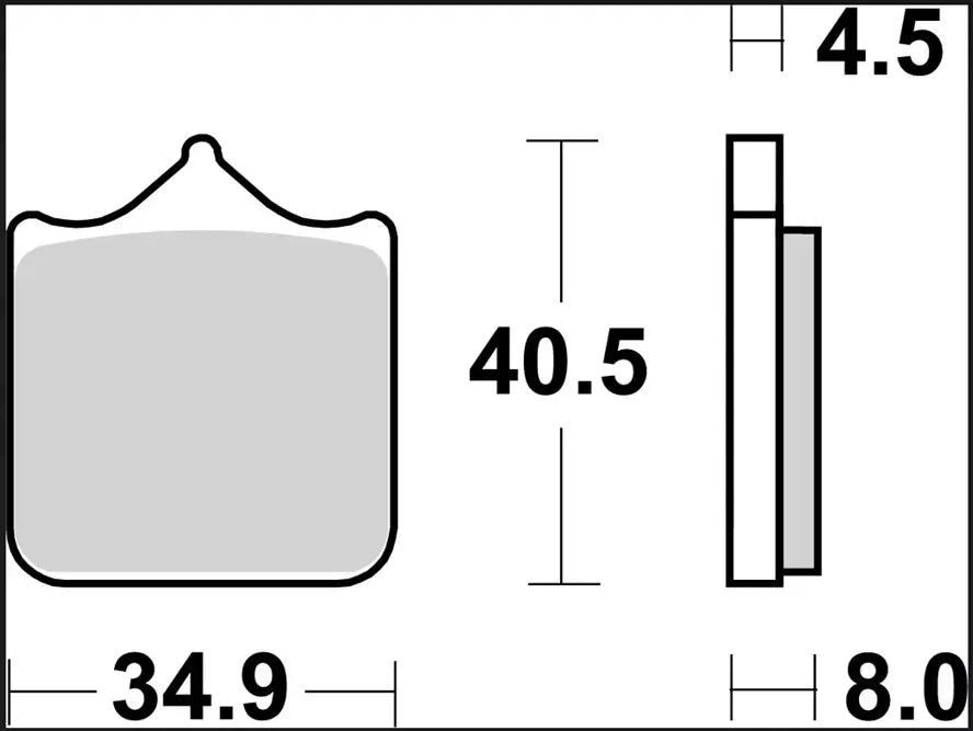Spiekane Metaliczne Klocki Hamulcowe Brembo La Prime Line