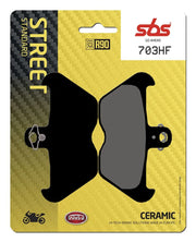 Sbs Hf Street Ceramic Organiczne Klocki Hamulcowe - Przód