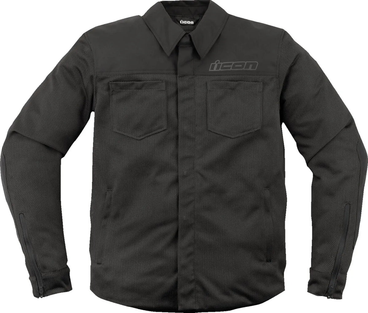 Icon Upstate Mesh CE Jacket Black
