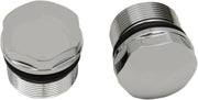 Drag Specialties Chrome Fork Tube Plugs And Caps For 39mm Forks