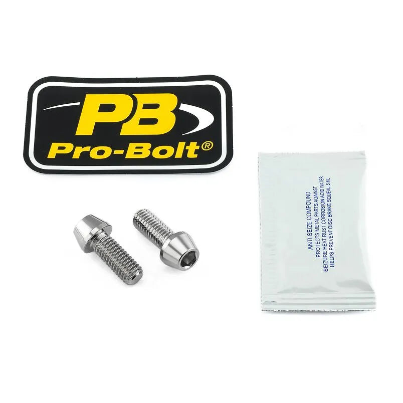 Pro Bolt Zestaw śrub montażowych zacisku hamulcowego ze stali nierdzewnej