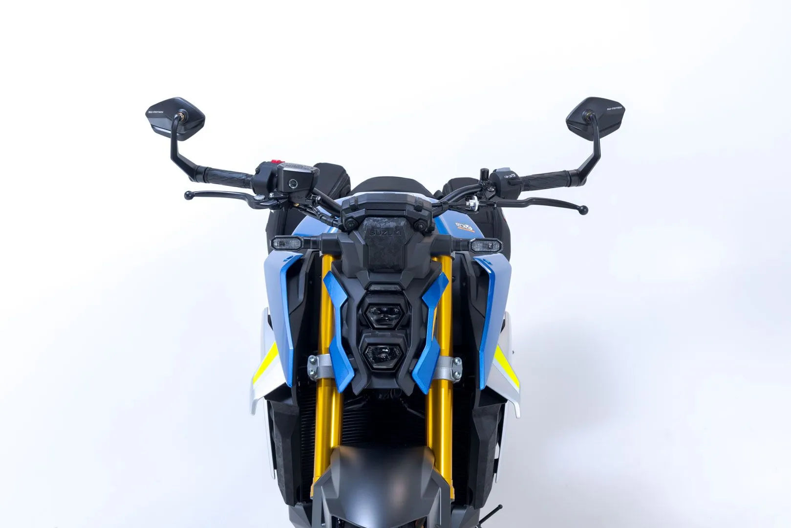 Sw-motech Bar End Mirrors - Black Aluminum