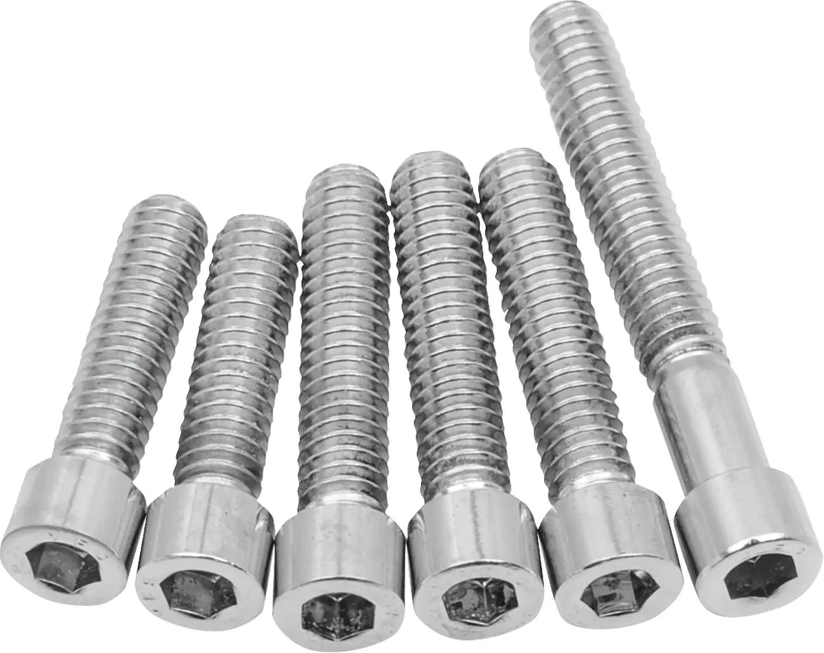 Drag Specialties Smooth Socket Cam Cover Bolt Kit 70-84 Big Twin