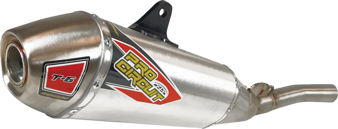 Pro Circuit T-6 Stal Nierdzewna Tłumik Slip-on