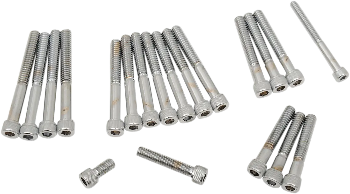 Drag Specialties Socket Side Cover Bolt Set for XL 1971-76