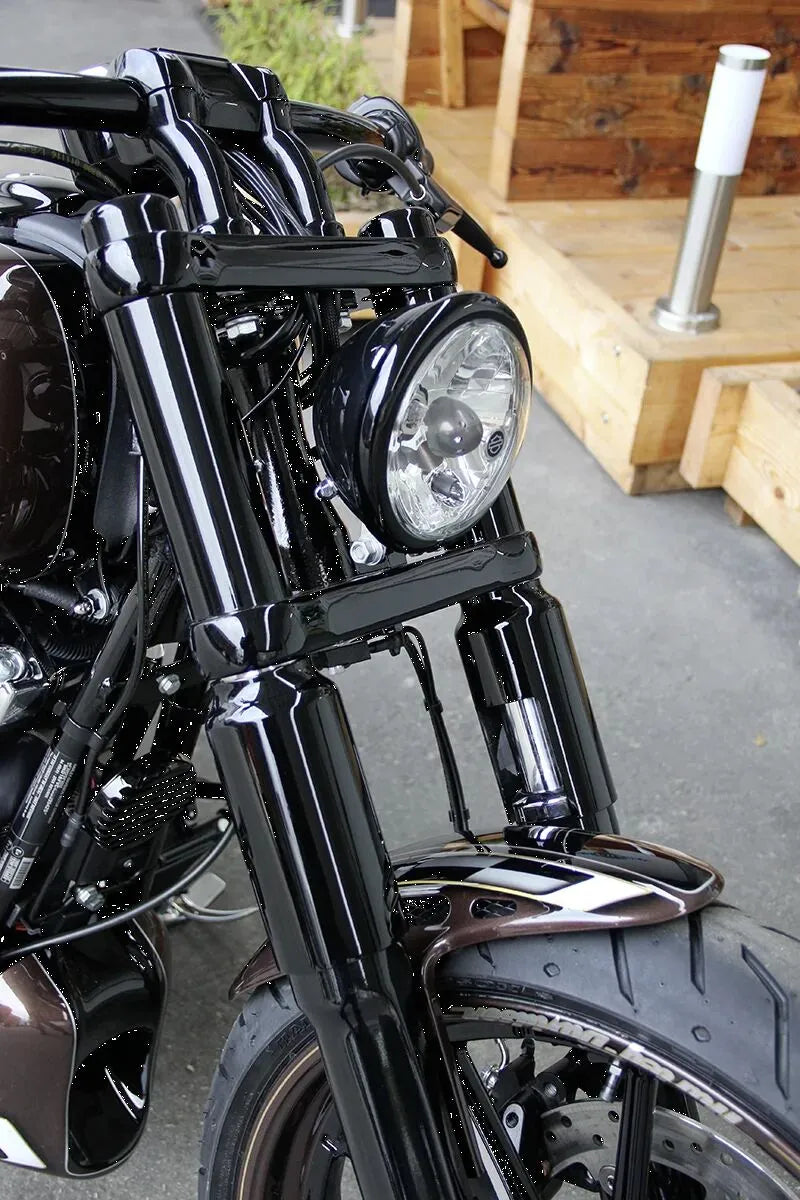 Cult Werk Fork Covers In Black Aluminum