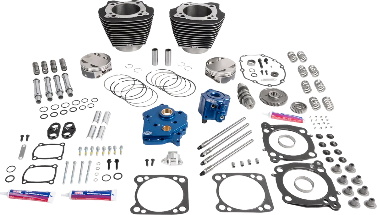 S&S Cycle 132" Power Package Performance Kit for M8 VVT