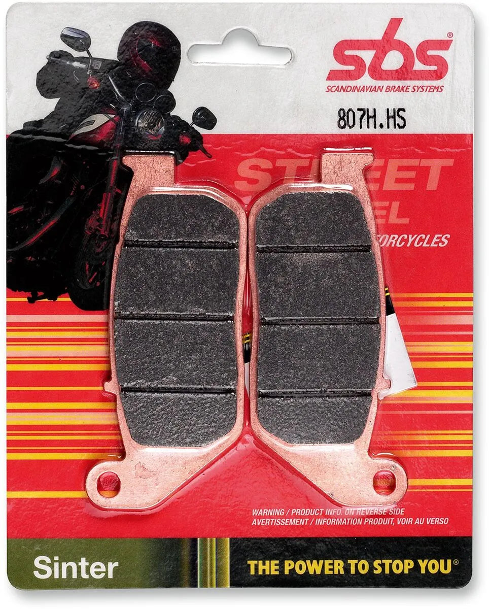 Sbs Spiekane Metaliczne Klocki Hamulcowe Do Harley/buell - Przód