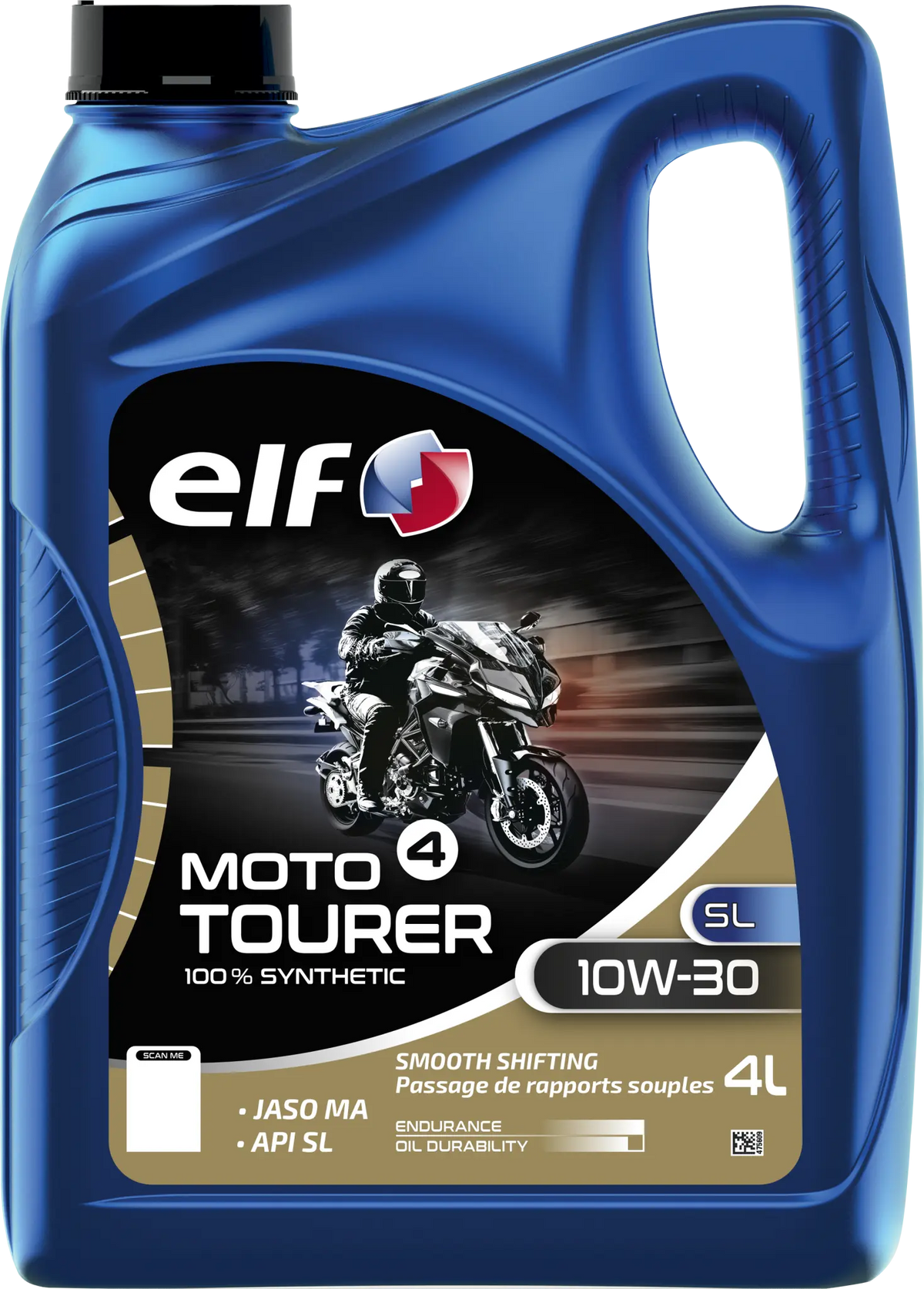 ELF Moto 4 Tourer SL 10W-30 SYN TECH Engine Oil 4L
