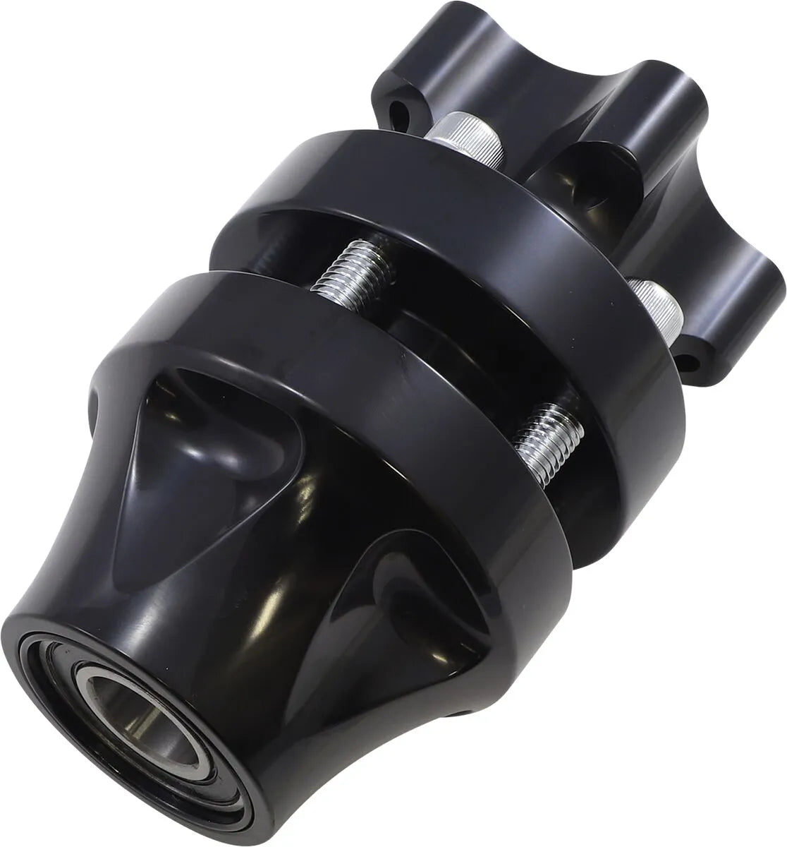 Arlen Ness Cartridge Hub - Black Anodized