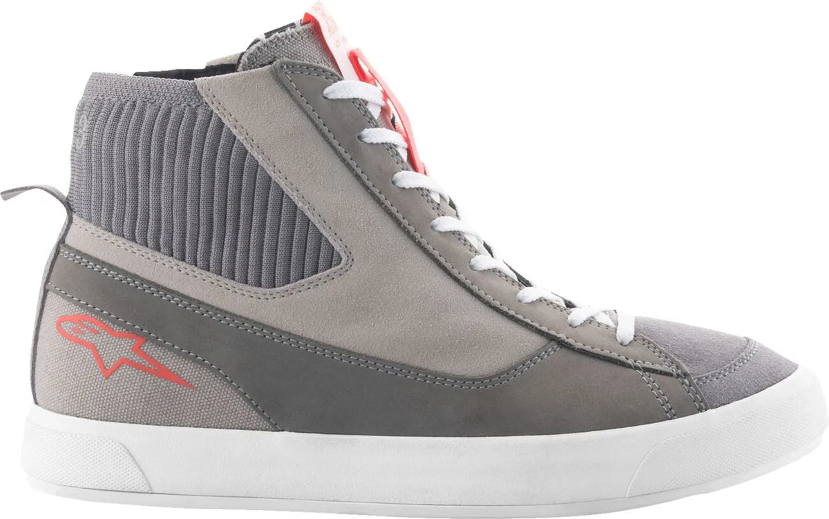 Alpinestars Stated Motorcycle Shoes Gray Red White