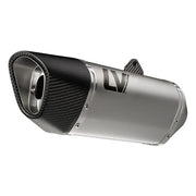 Leovince LV-14R Tłumik Slip-on Ze Stali Nierdzewnej - Homologacja Drogowa ECE