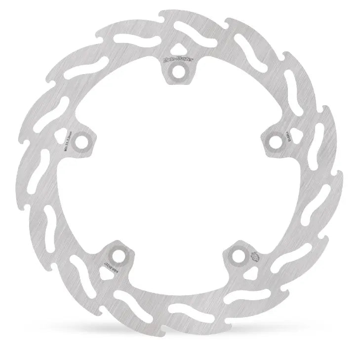 Moto-Master Flame Series Fixed Rear Rotor for Suzuki Hayabusa