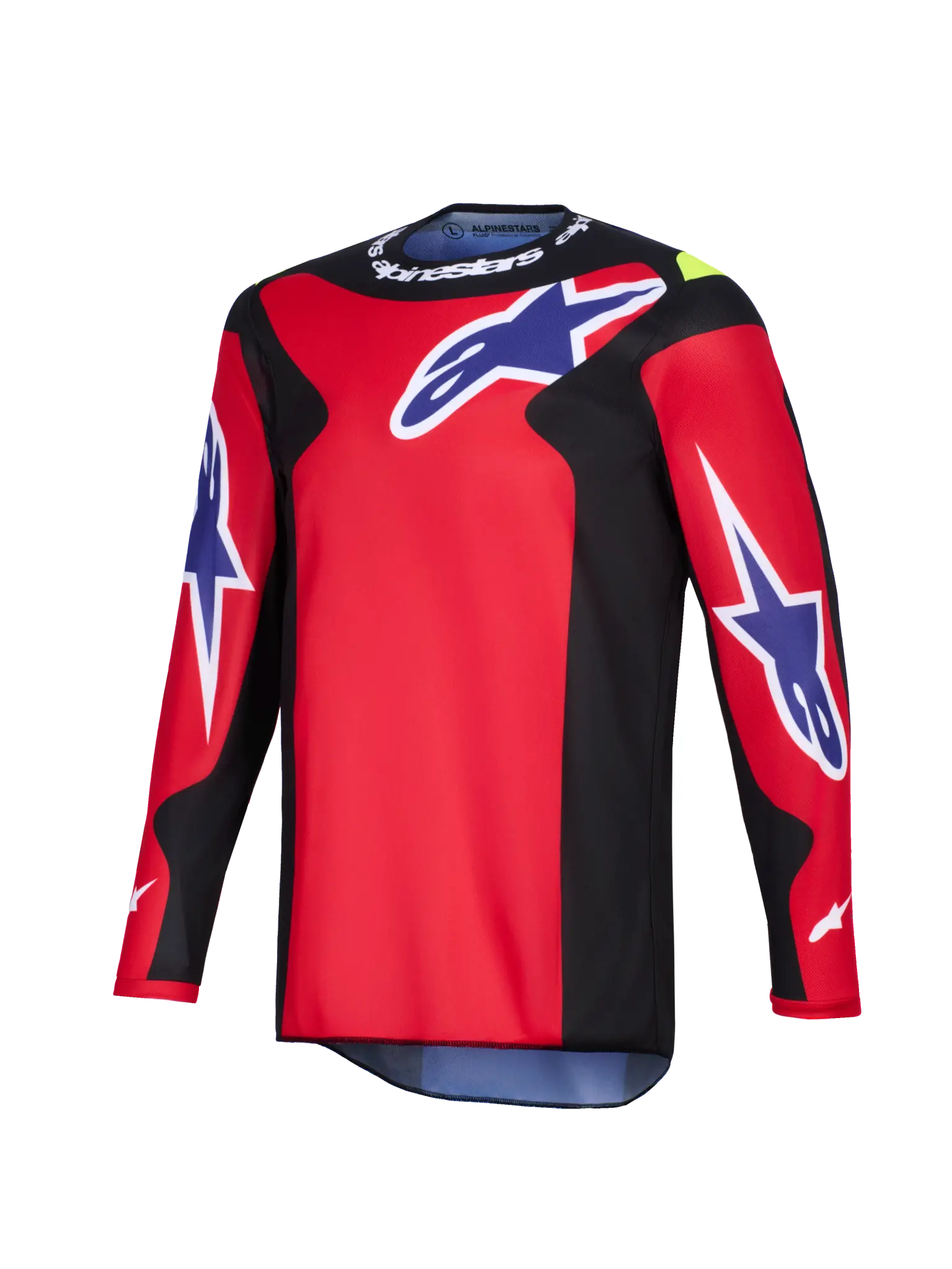 Alpinestars Fluid Grid Jersey - Black/Red/Purple