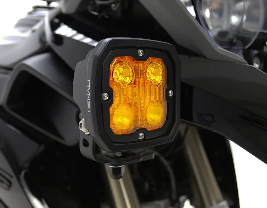Denali D4 Led Light Trioptic Lens Kit - Amber
