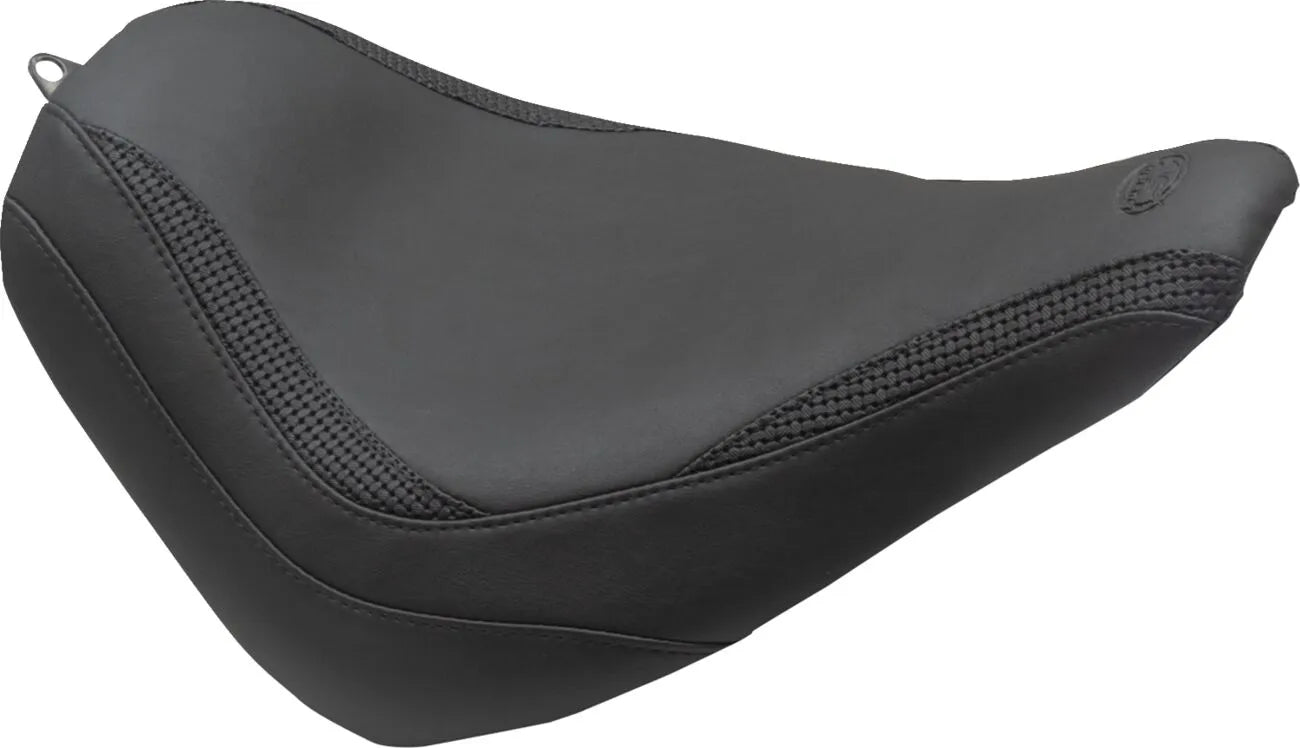 Mustang Runaround Solo Seat - For Harley Davidson