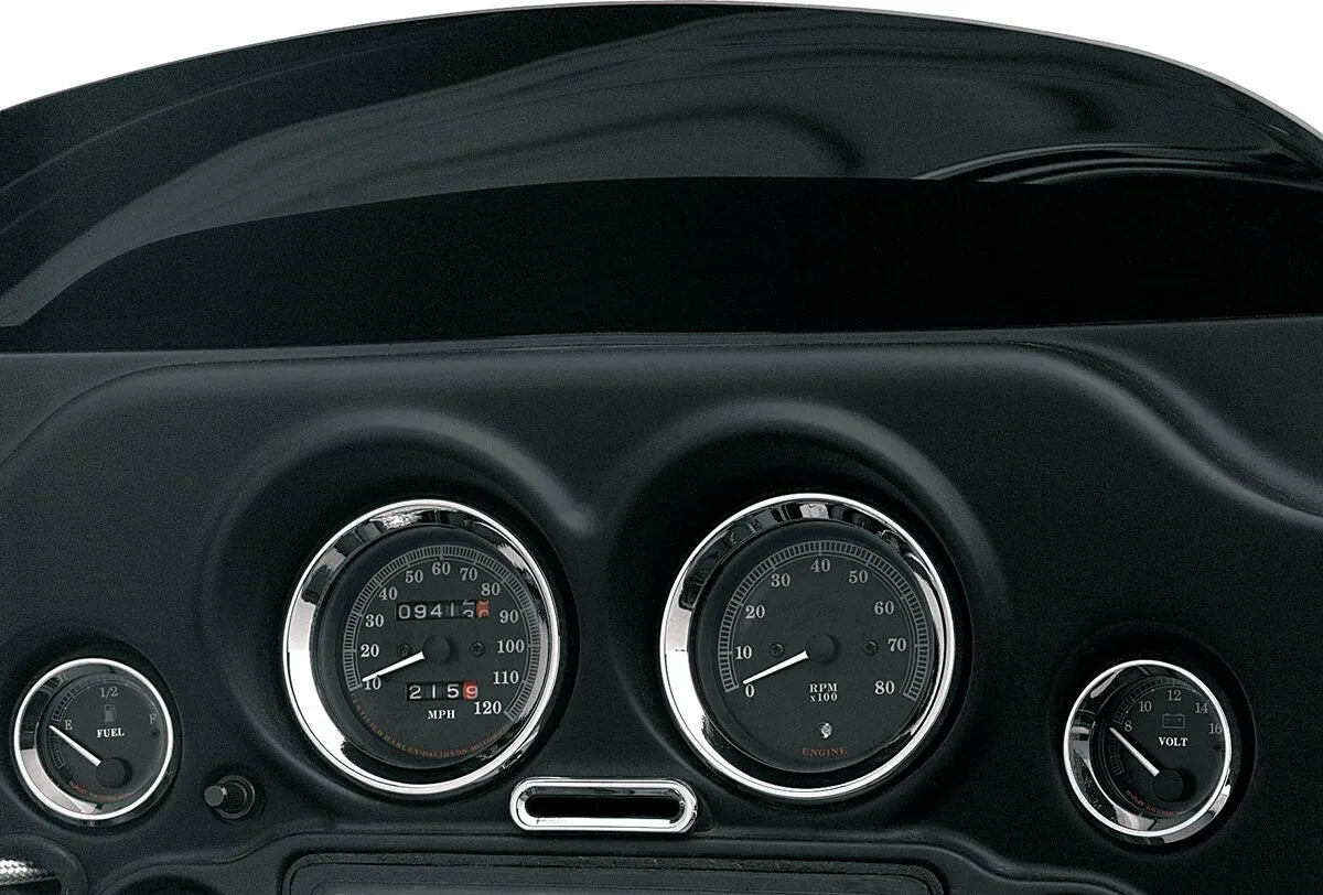 Drag Specialties Indicator Light Bezel - Chrome