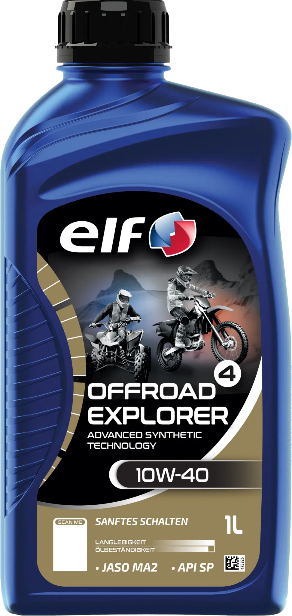 ELF Off-Road 4 Explorer Engine Oil 10W-40 1L