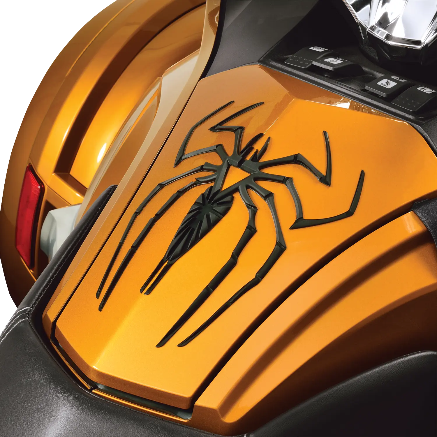 Show Chrome Tank Pad for Motorcycles