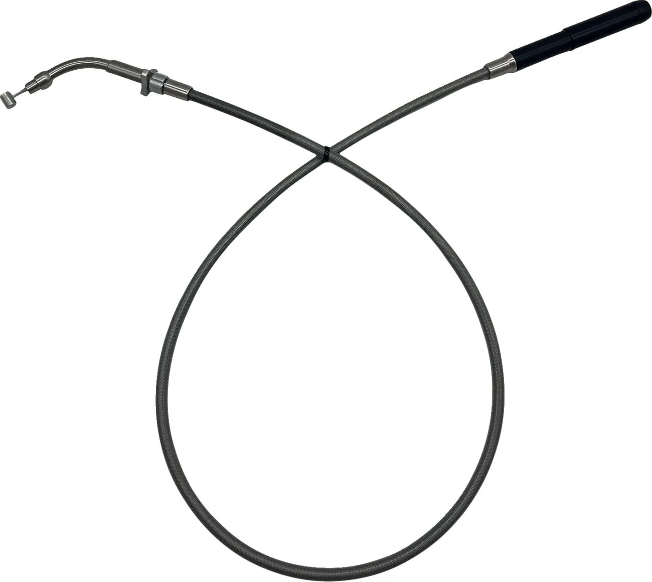 Fat Baggers Inc. EZ Install Braided Clutch Cable for Ape Hangers