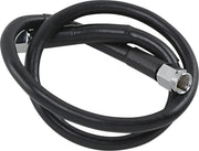 Uniwersalny przewód hamulcowy Drag Specialties 23" Czarny winyl