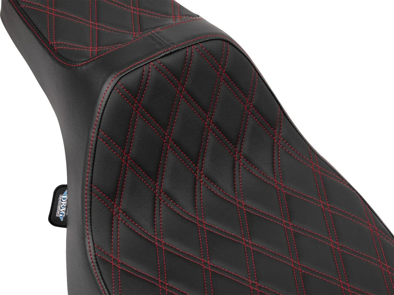 Drag Specialties Extended Reach Predator Iii Seat - For Harley Davidson