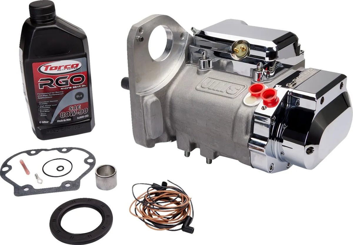 Jims 6-Speed Overdrive Transmission Silver for HD Softail 91-99