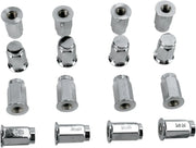 Dwt Douglas Wheel Chrome Flat Seat Lug Nuts for 3/8" Bolts