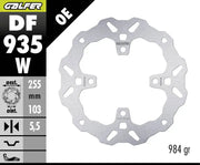 Tarcza Hamulcowa Galfer Fixed Wave Do Motocykli - Tył
