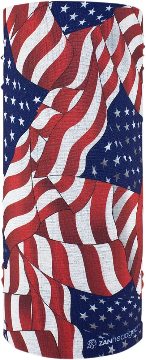 Zan Headgear Motley Tube Neck Tube Wavy Flag