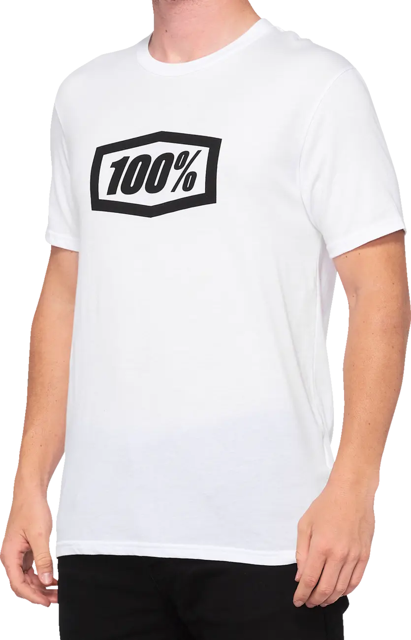 100% Icon T-Shirt White