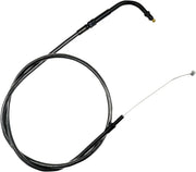 La Choppers Midnight Braided Throttle Cable for 42-1/2" Housing