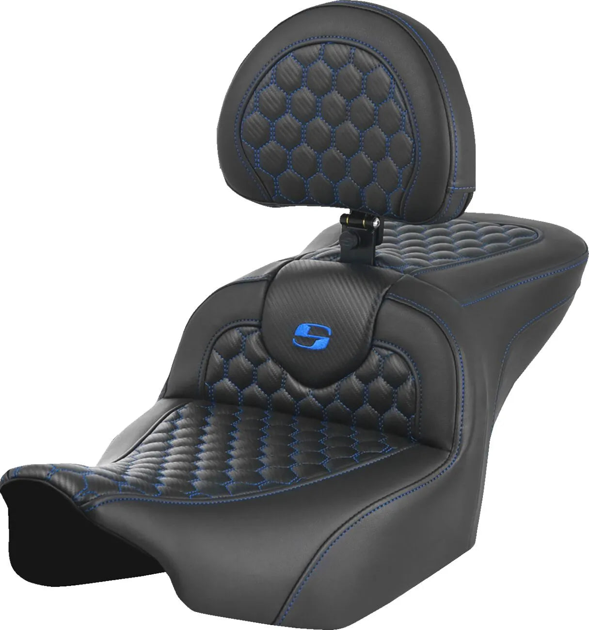 Saddlemen Honeycomb Roadsofa Seat - For Harley Davidson