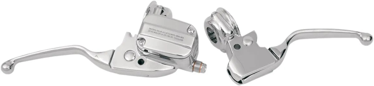 Drag Specialties Chrome Brake Clutch Lever Assembly