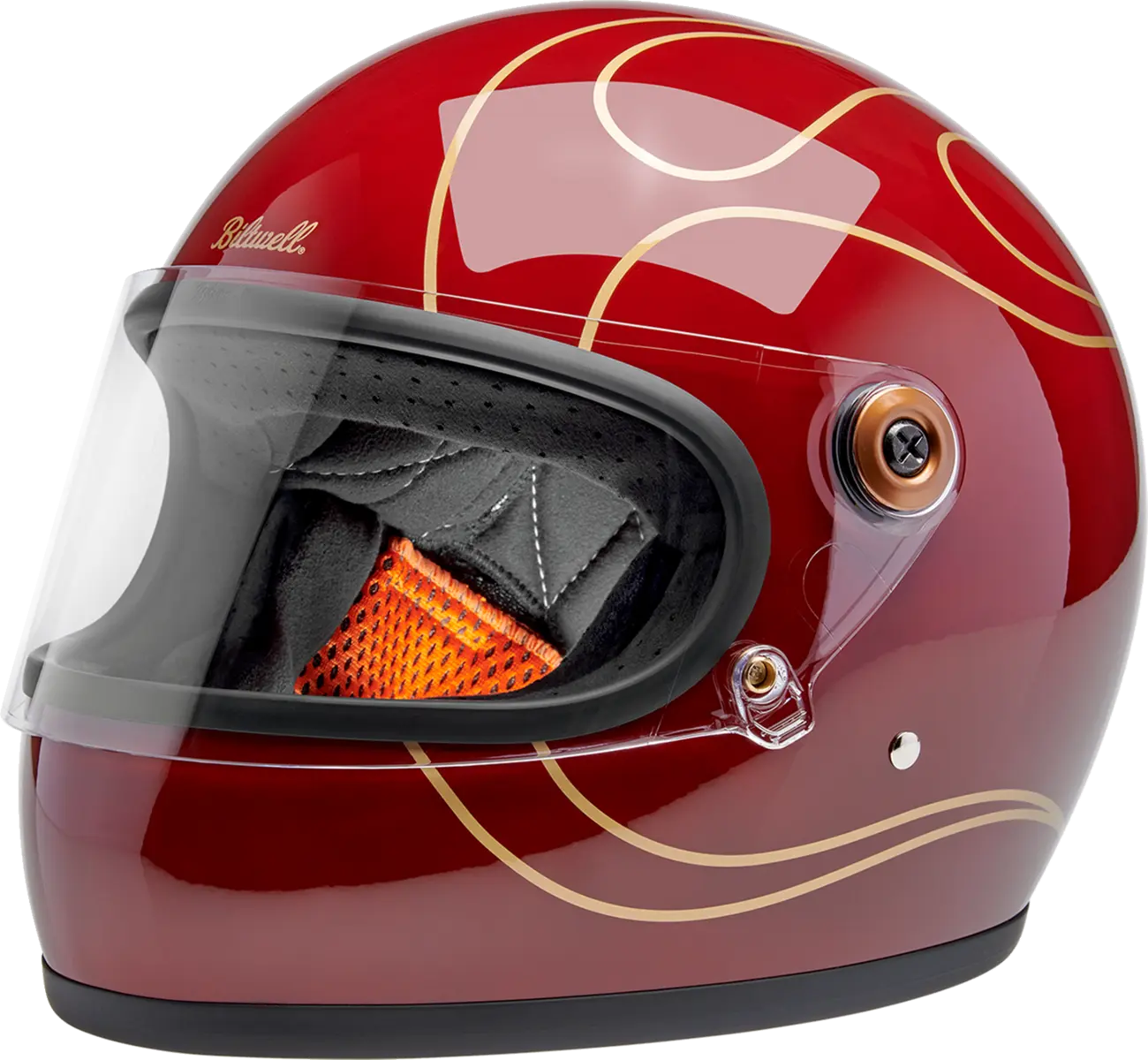 Biltwell Gringo S Helmet - Full Face - Garnet Red